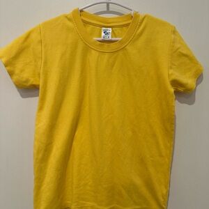Classic Kids Short Sleeve Tee in Bright Yellow